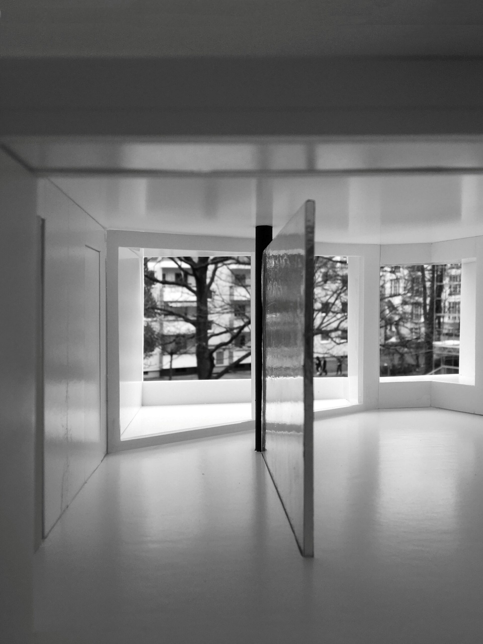 b_Modell – Wohnraum_Esszimmer zur Loggia